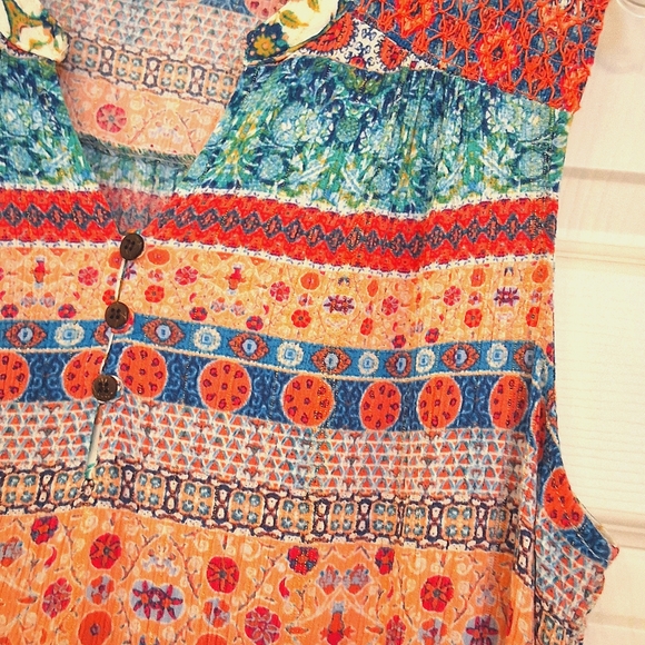 One World, XL, Woman's Multi-Color Top - Picture 3 of 9